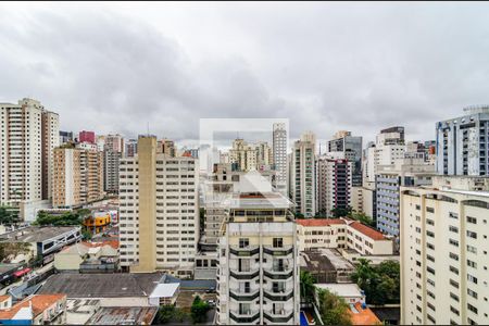 Vista de apartamento para alugar com 1 quarto, 45m² em Cerqueira César, São Paulo
