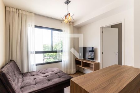 Sala de apartamento para alugar com 1 quarto, 26m² em República, São Paulo