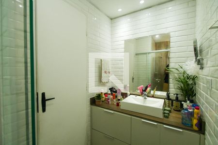 Banheiro da Suíte 1 de apartamento à venda com 3 quartos, 85m² em Vila Carlos de Campos, São Paulo