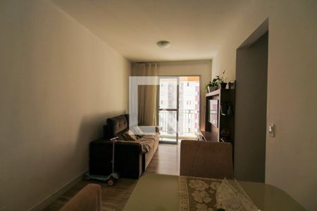 Sala de apartamento à venda com 3 quartos, 85m² em Vila Carlos de Campos, São Paulo
