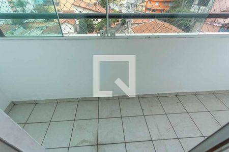 Varanda da sala  de apartamento à venda com 2 quartos, 68m² em Centro, Diadema