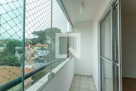 Varanda da sala  de apartamento à venda com 2 quartos, 68m² em Centro, Diadema