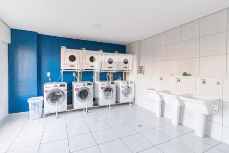 Apartamento para alugar com 28m², 1 quarto e 1 vaga Apartamento para alugar com 28m², 1 quarto e 1 vagaÁrea comum - Lavanderia