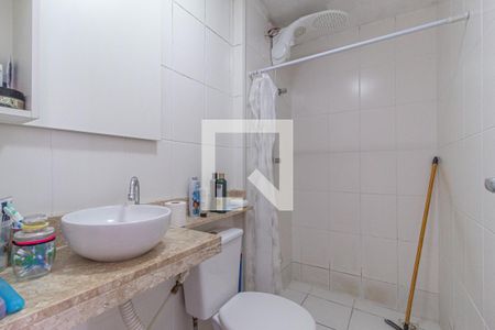 Banheiro de apartamento para alugar com 1 quarto, 28m² em Conceição, Osasco