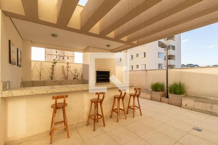 Apartamento para alugar com 28m², 1 quarto e 1 vaga Apartamento para alugar com 28m², 1 quarto e 1 vagaÁrea comum - Churrasqueira
