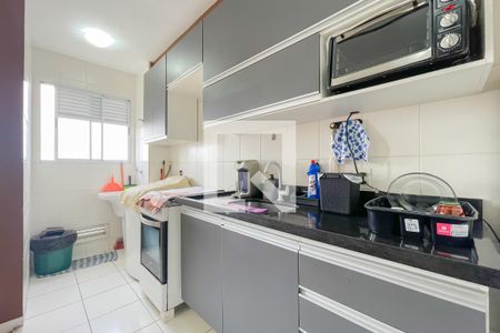 Cozinha e Área de Serviço de apartamento para alugar com 1 quarto, 28m² em Conceição, Osasco