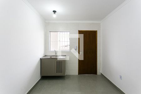 Sala e Cozinha de apartamento para alugar com 1 quarto, 30m² em Jardim Fernandes, São Paulo