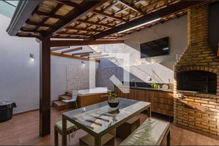 Varanda Gourmet de casa à venda com 3 quartos, 172m² em Copacabana, Belo Horizonte
