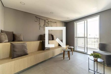 Studio para alugar com 32m², 1 quarto e sem vaga Studio para alugar com 32m², 1 quarto e sem vagaÁrea comum