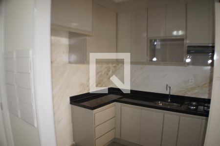 Cozinha de apartamento para alugar com 1 quarto, 50m² em Alto da Boa Vista, Ribeirão Preto