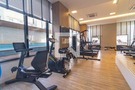 Studio para alugar com 27m², 1 quarto e sem vagaAcademia