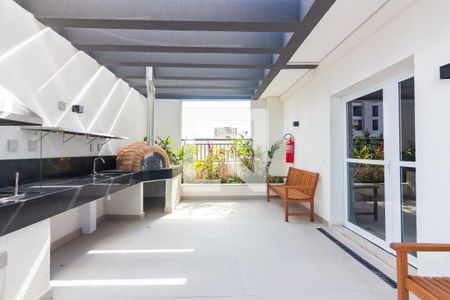 Apartamento para alugar com 37m², 1 quarto e 1 vagaChurrasqueira