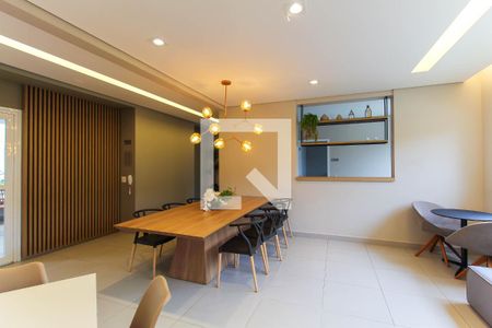 Apartamento à venda com 38m², 2 quartos e sem vagaÁrea comum - Salão de festas