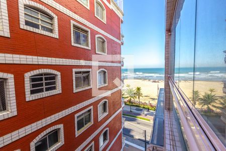Vista da Varanda de apartamento para alugar com 1 quarto, 53m² em Aviação, Praia Grande