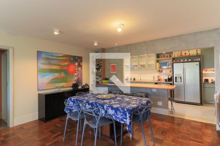 Sala de Jantar de apartamento à venda com 4 quartos, 160m² em Santo Amaro, São Paulo