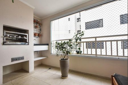 Varanda Gourmet  de apartamento para alugar com 3 quartos, 96m² em Vila Cordeiro, São Paulo