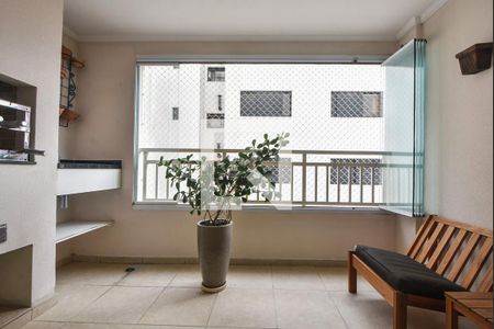Varanda Gourmet  de apartamento para alugar com 3 quartos, 96m² em Vila Cordeiro, São Paulo