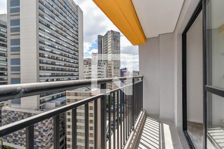 Varanda do studio de kitnet/studio à venda com 1 quarto, 25m² em Bela Vista, São Paulo