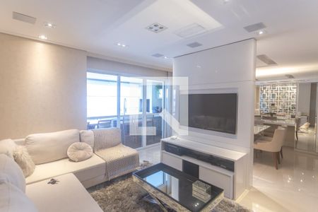 Sala de estar de apartamento para alugar com 4 quartos, 156m² em Centro, São Bernardo do Campo