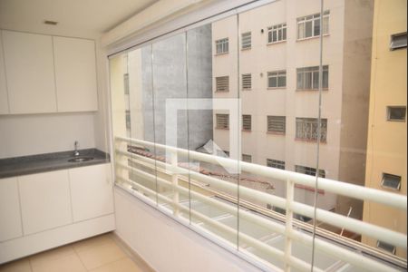 Apartamento para alugar com 40m², 1 quarto e 1 vagaVaranda