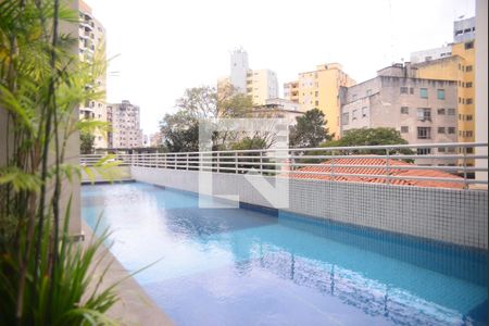 Apartamento para alugar com 40m², 1 quarto e 1 vagaPiscina