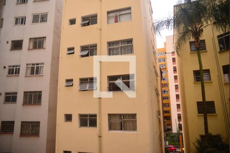 Vista do Quarto de apartamento à venda com 1 quarto, 40m² em Bela Vista, São Paulo
