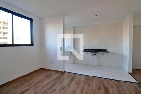 Sala de apartamento para alugar com 2 quartos, 42m² em Santa Maria, Santo André