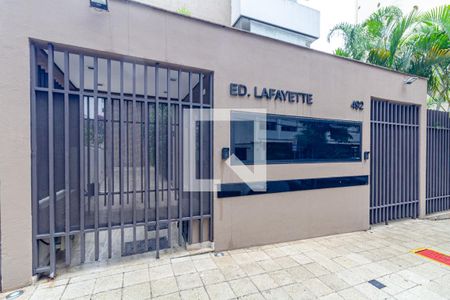 Apartamento para alugar com 215m², 4 quartos e 3 vagasFachada