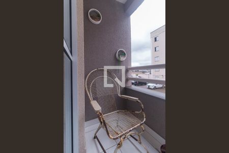 Sacada da Sala de apartamento para alugar com 2 quartos, 55m² em Jundiapeba, Mogi das Cruzes