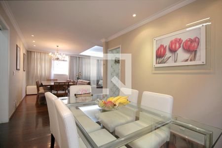 Sala de Jantar de apartamento à venda com 3 quartos, 150m² em Santo Agostinho, Belo Horizonte
