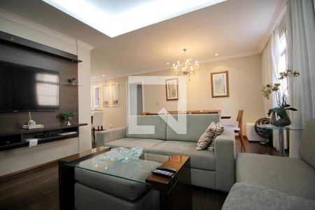 Sala de apartamento à venda com 3 quartos, 150m² em Santo Agostinho, Belo Horizonte