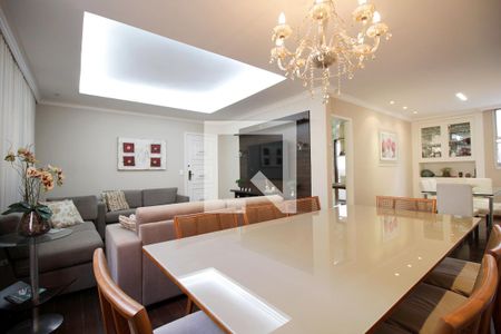 Sala de apartamento à venda com 3 quartos, 150m² em Santo Agostinho, Belo Horizonte