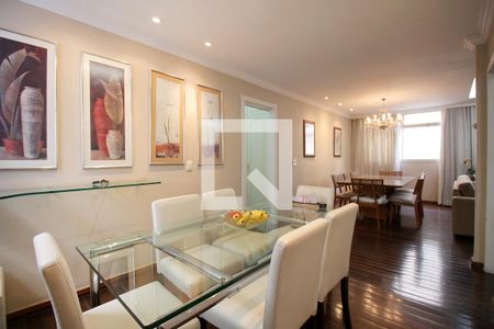 Sala de Jantar de apartamento à venda com 3 quartos, 150m² em Santo Agostinho, Belo Horizonte