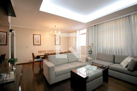 Sala de apartamento à venda com 3 quartos, 150m² em Santo Agostinho, Belo Horizonte