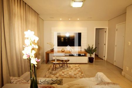 Sala de apartamento à venda com 3 quartos, 102m² em Vale do Sereno, Nova Lima