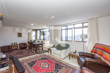 Sala de apartamento à venda com 3 quartos, 180m² em Buritis, Belo Horizonte