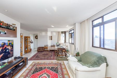 Sala de apartamento à venda com 3 quartos, 180m² em Buritis, Belo Horizonte