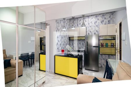 Sala de apartamento para alugar com 1 quarto, 30m² em Bela Vista, São Paulo