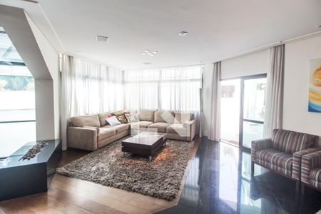 Sala de casa de condomínio à venda com 4 quartos, 800m² em Residencial Dez (alphaville), Santana de Parnaíba