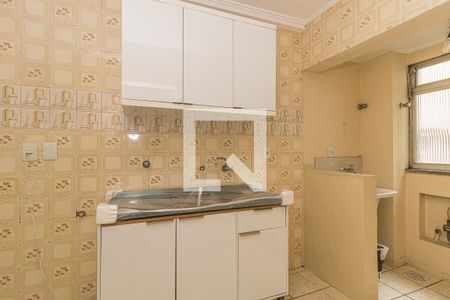 Cozinha e Área de Serviço de apartamento para alugar com 1 quarto, 37m² em Centro Histórico, Porto Alegre