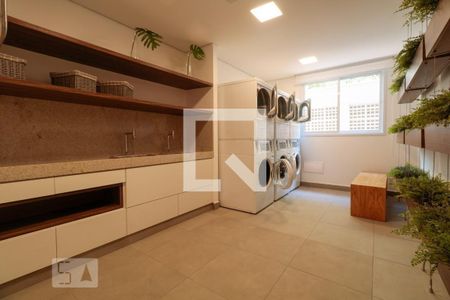 Studio para alugar com 25m², 1 quarto e 1 vagaLavanderia
