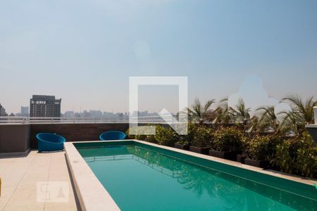 Studio para alugar com 25m², 1 quarto e 1 vagaPiscina