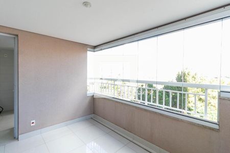Varanda da Sala de apartamento à venda com 3 quartos, 94m² em Alto Caiçaras, Belo Horizonte