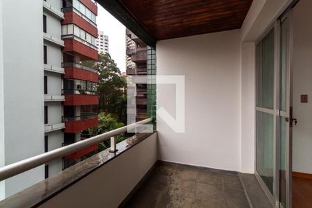 Varanda da Sala de apartamento à venda com 3 quartos, 124m² em Vila Suzana, São Paulo
