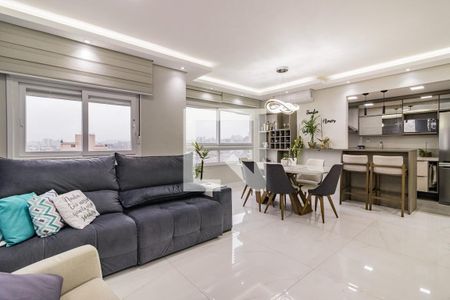 Sala de apartamento à venda com 2 quartos, 76m² em Navegantes, Porto Alegre