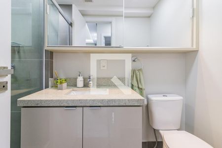Apartamento à venda com 76m², 2 quartos e 2 vagasBanheiro da Suite