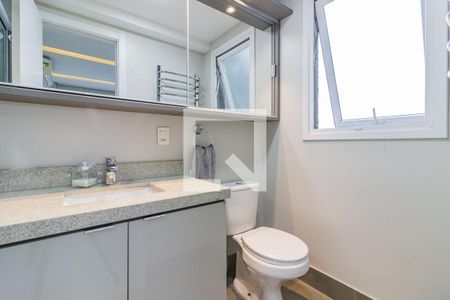 Apartamento à venda com 76m², 2 quartos e 2 vagasBanheiro da Suite