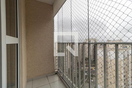 Varanda da Sala de apartamento para alugar com 2 quartos, 47m² em Taboão, São Bernardo do Campo
