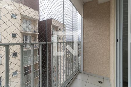 Varanda da Sala de apartamento para alugar com 2 quartos, 47m² em Taboão, São Bernardo do Campo