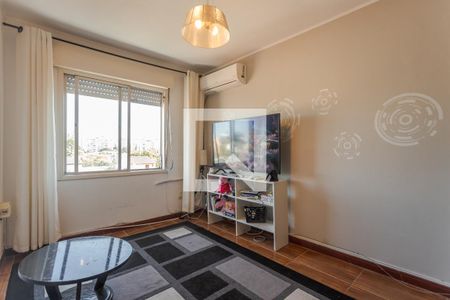 Sala de apartamento à venda com 1 quarto, 22m² em São Sebastião, Porto Alegre